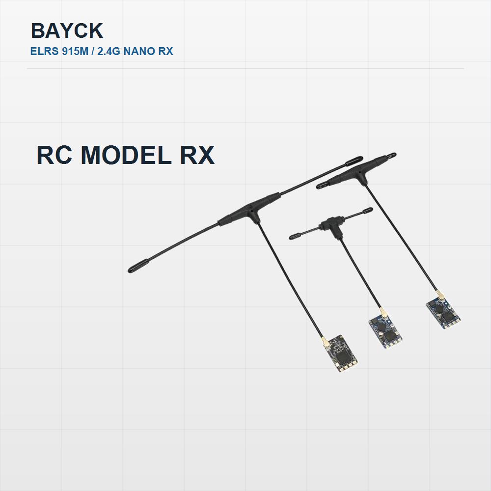 Rc Plane Hobby Zone - BAYCK ExpressLRS 2.4GHz/915MHz Nano Receiver With