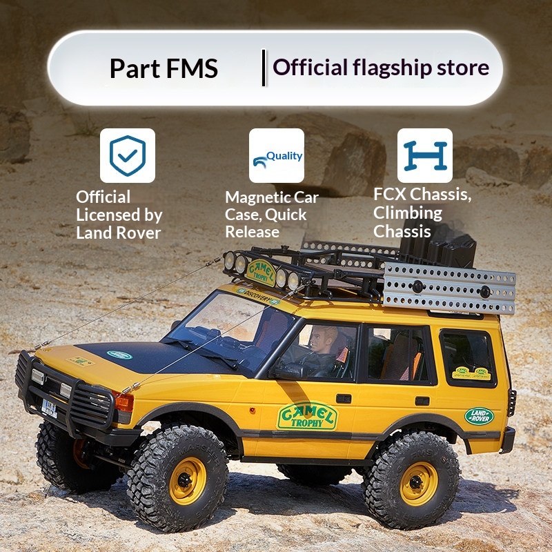 FCX10 1/10 Scale Camel Trophy  - огляд і ціна Rc Hobby Land