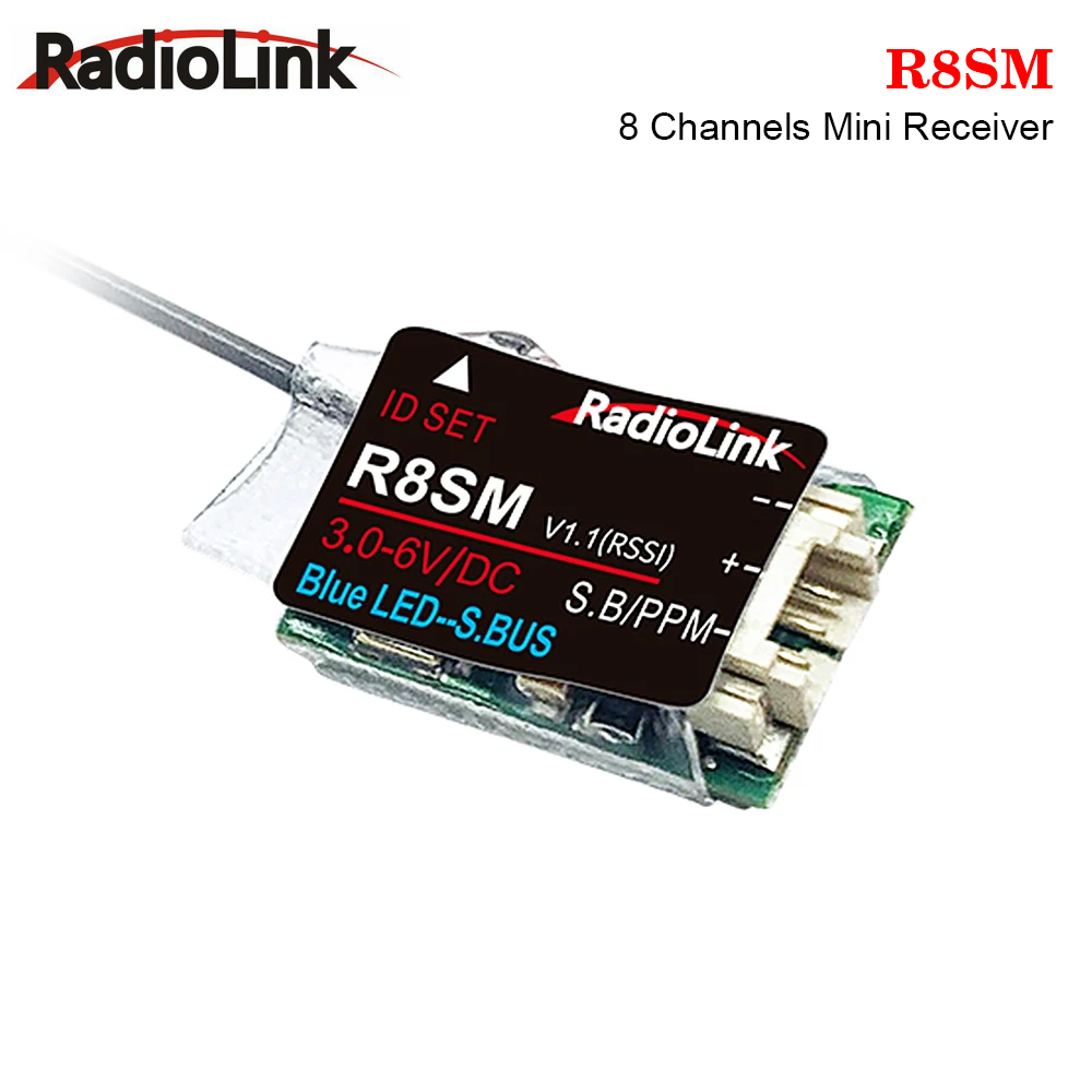 Radiolink R8SM 8CH Mini RC Rec - огляд і ціна Receiver Sbus 8Ch