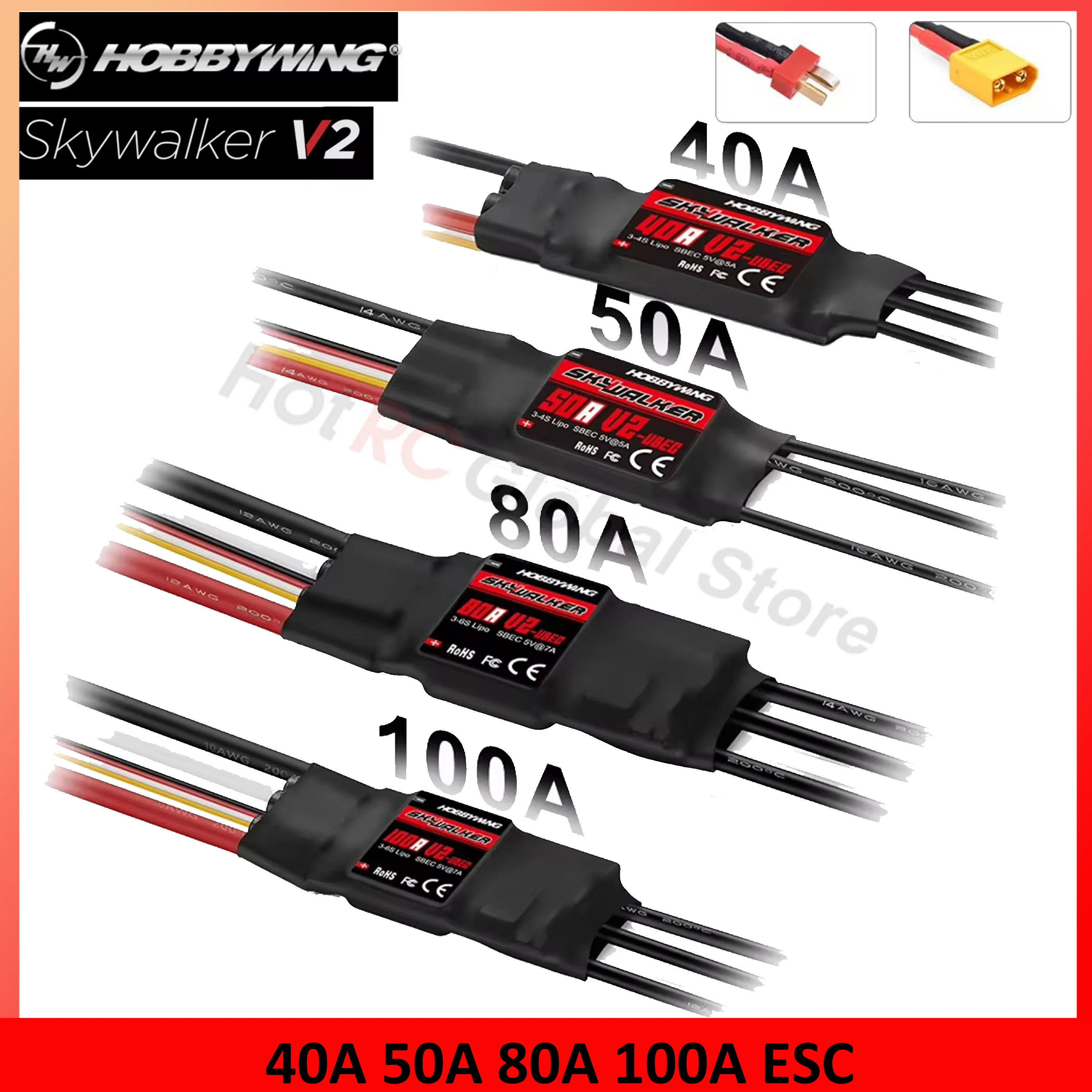 HOBBYWING Skywalker V2 Series  - огляд і ціна Rc Hobby Motor
