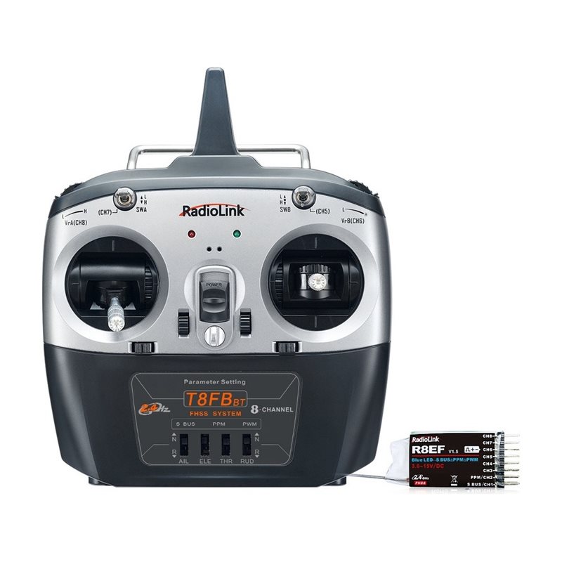 Radiolink T8FB 8CH 2.4Ghz Tran - огляд і ціна Receiver Sbus 8Ch