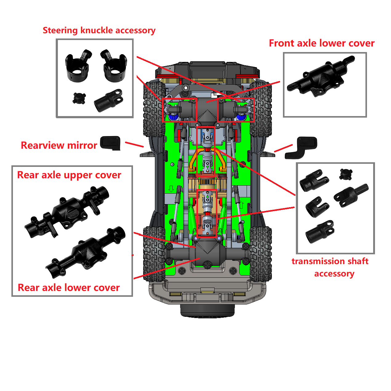 LDARC transmission shaft drive - огляд і ціна Rc Hobby Shops