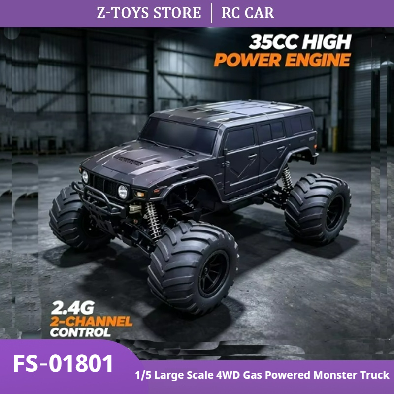 FS‑01801 1/5 Scale 4WD Gas Pow - огляд і ціна Rc Hobby Grade Monster Truck